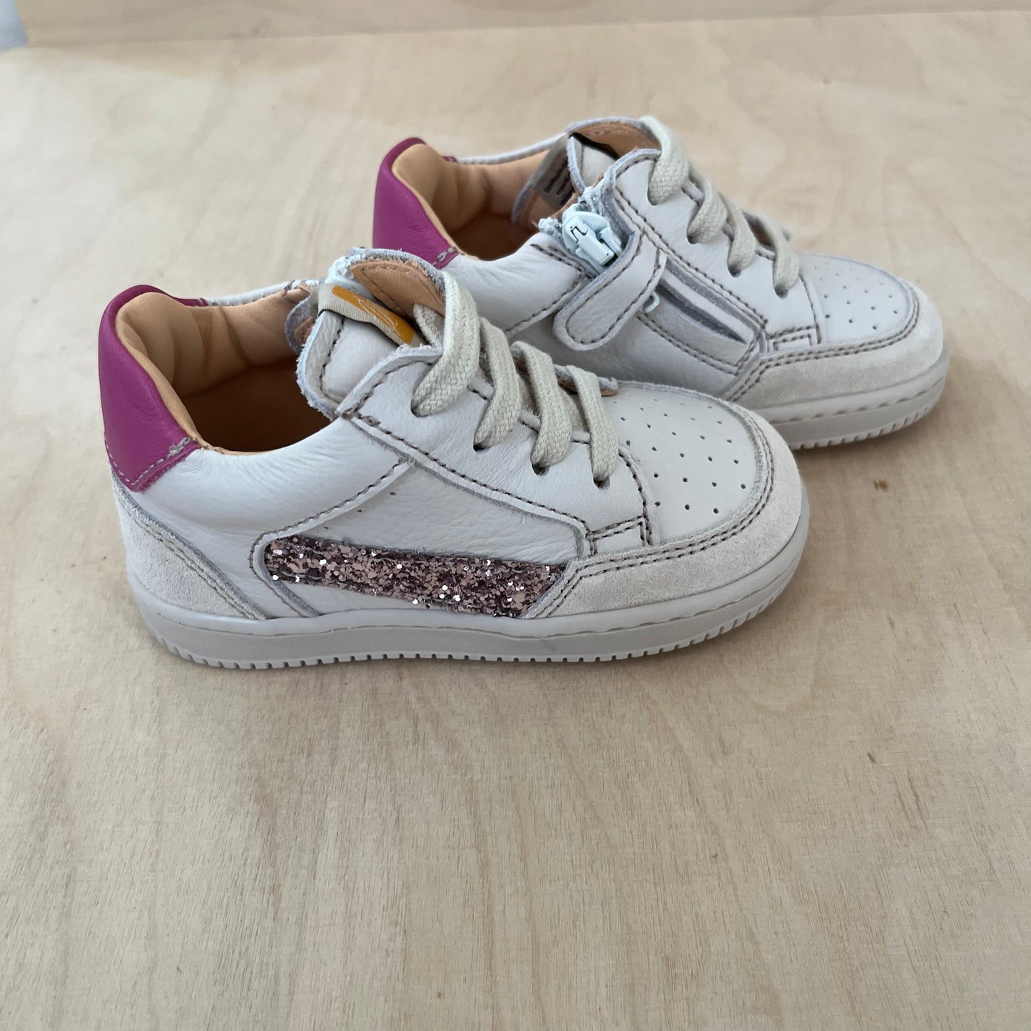 stapsneaker lex - yoghurt - stapper