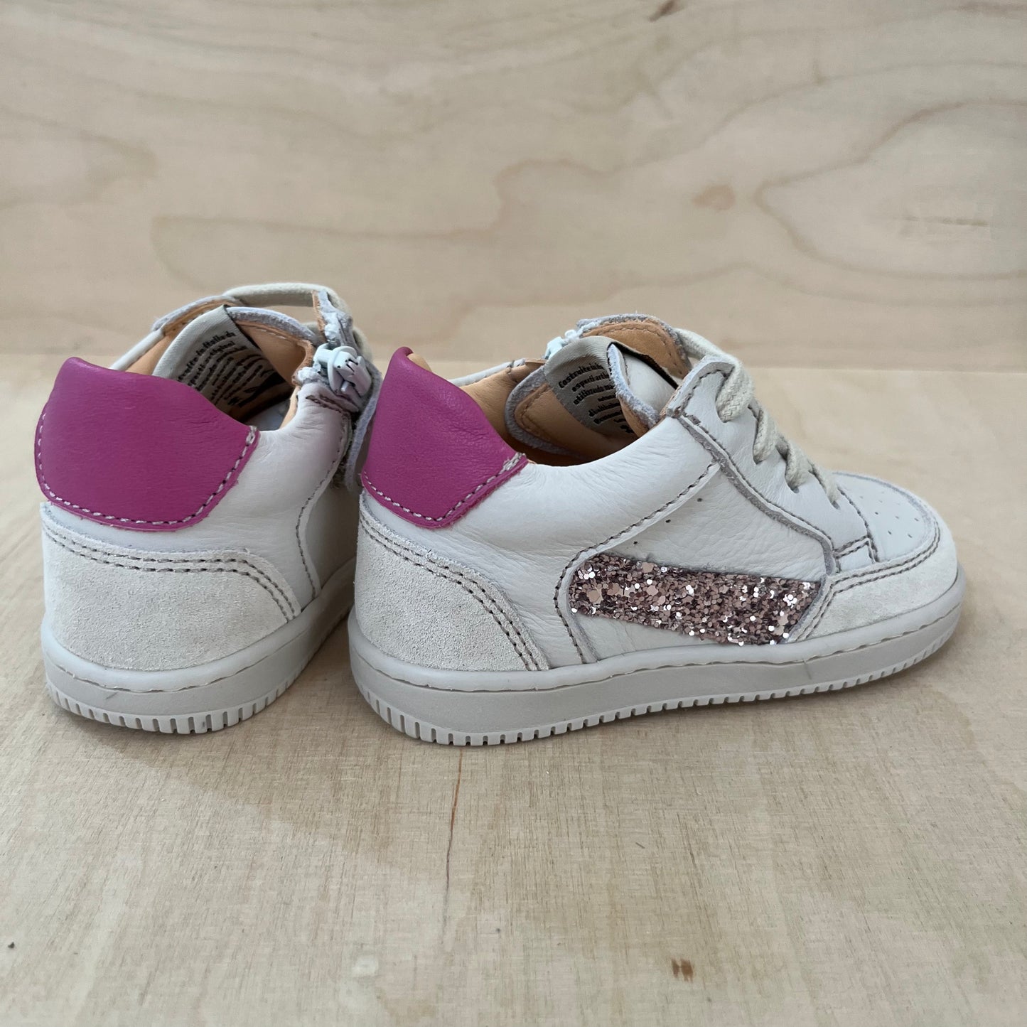stapsneaker lex - yoghurt - stapper