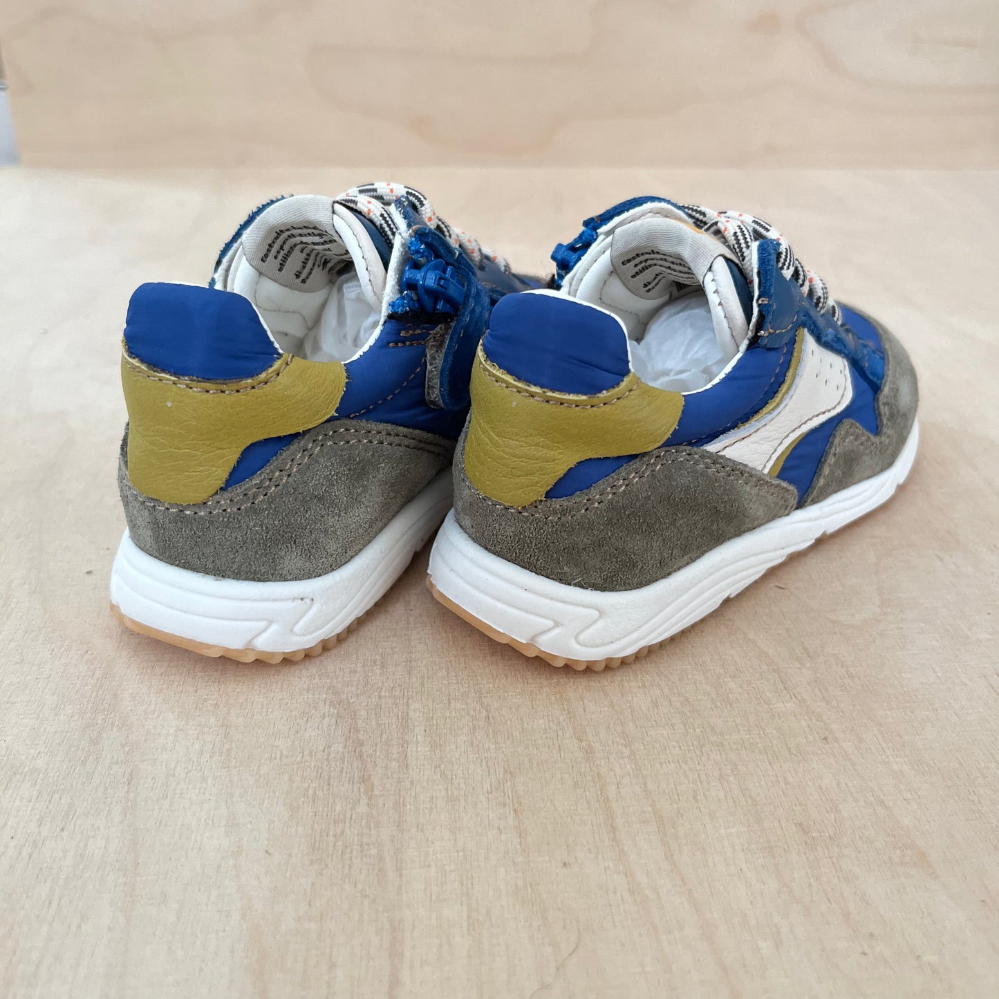 runner - kaki blue - stapper