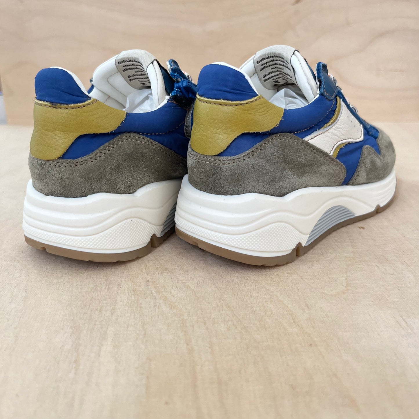 runner - kaki blue - kids