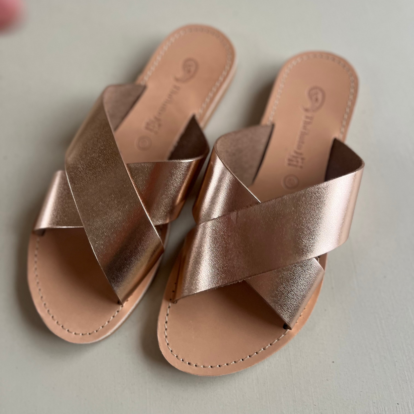 gaelle slipper - bronze