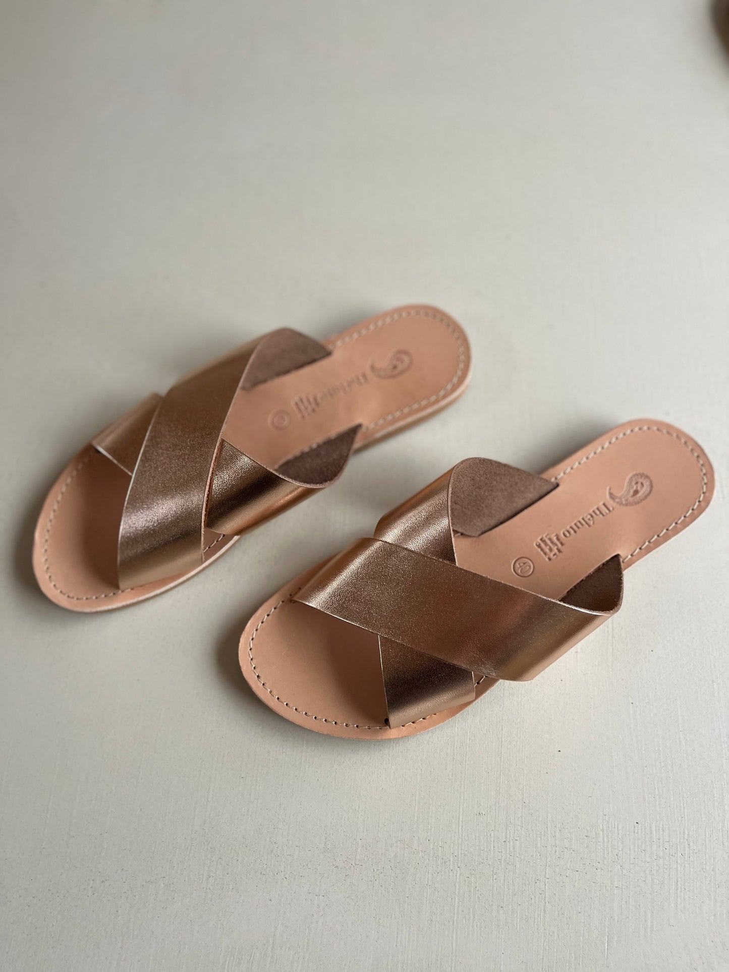 gaelle slipper - bronze
