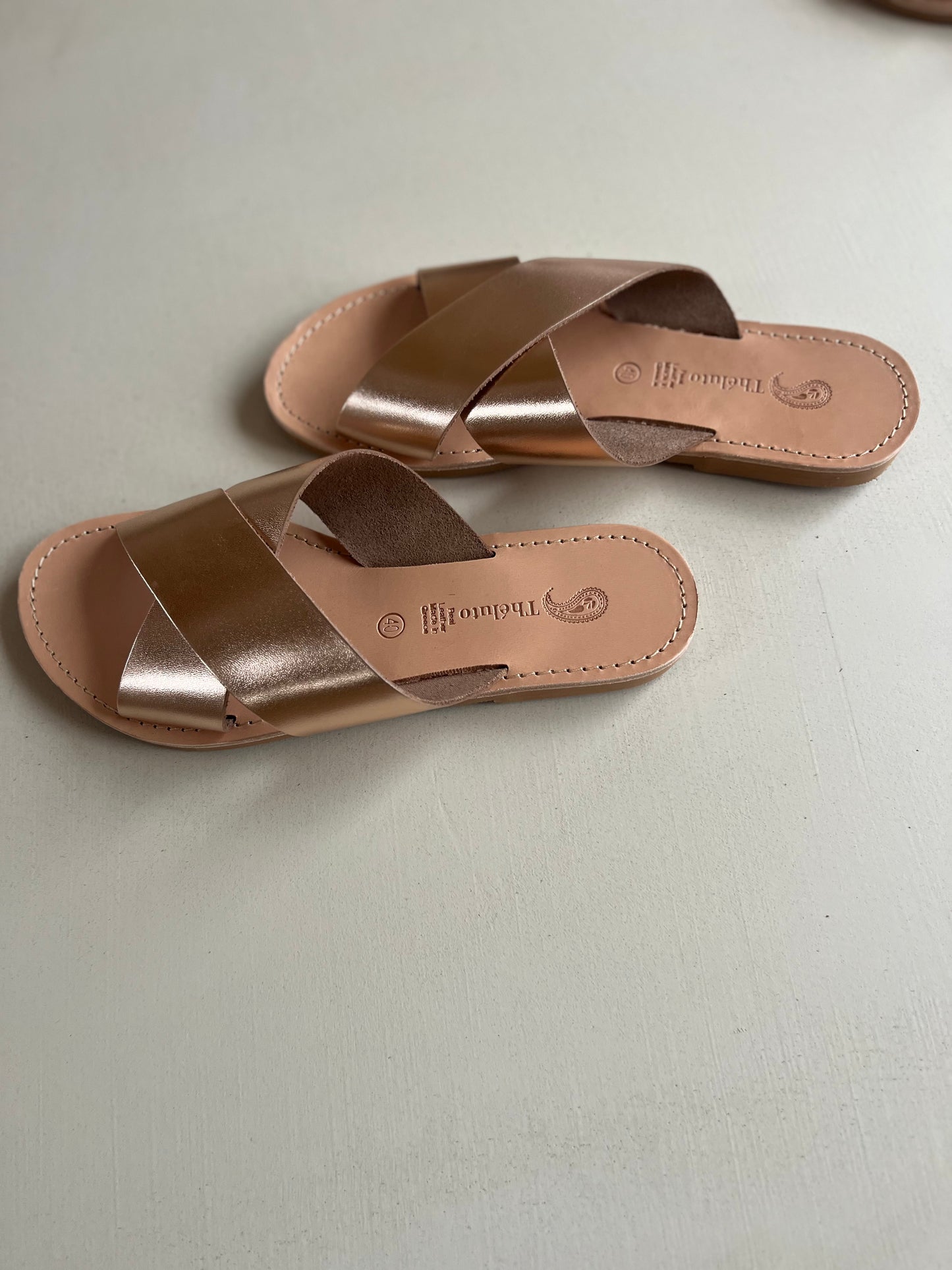 gaelle slipper - bronze