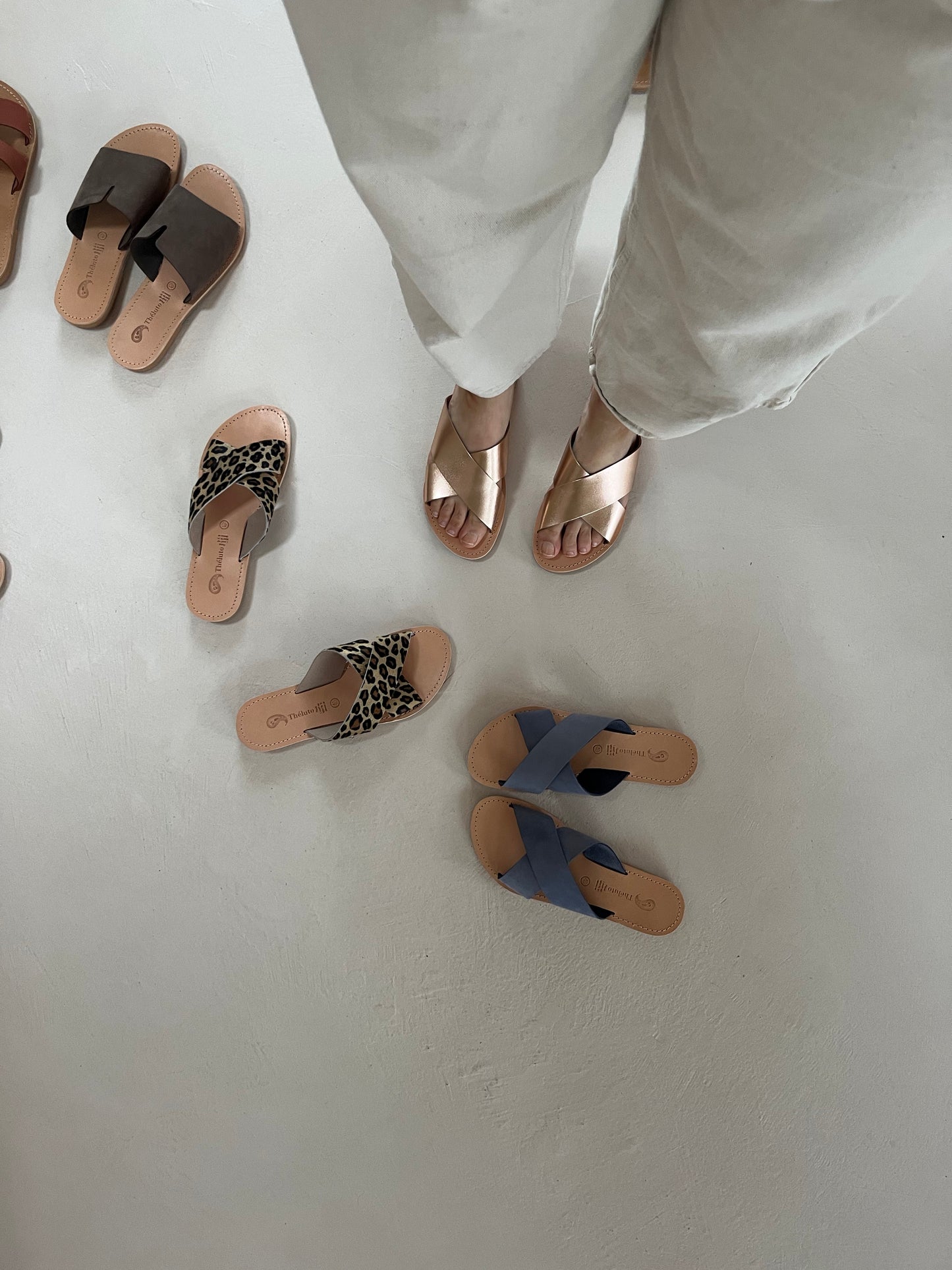 gaelle slipper - bronze