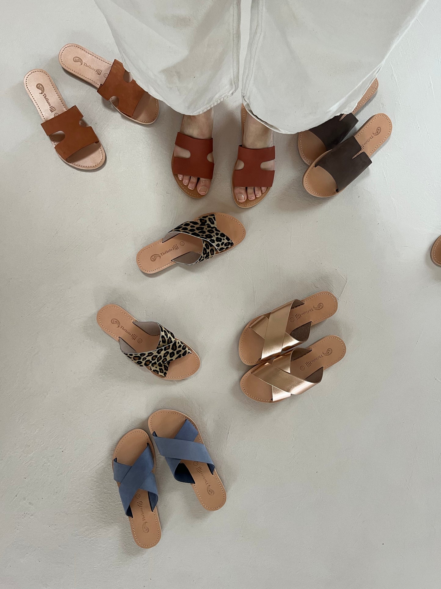 sophie slipper - nubuck terracota
