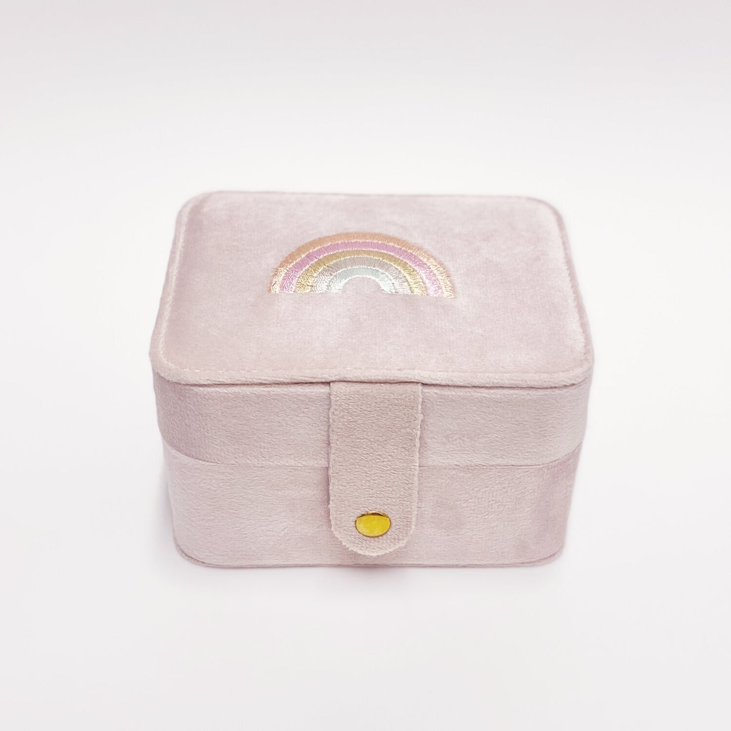 rainbow jewellery box pink