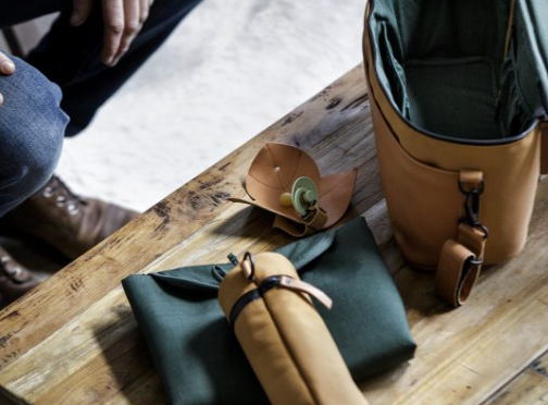 DUSQ - flessenhouder - sunset cognac