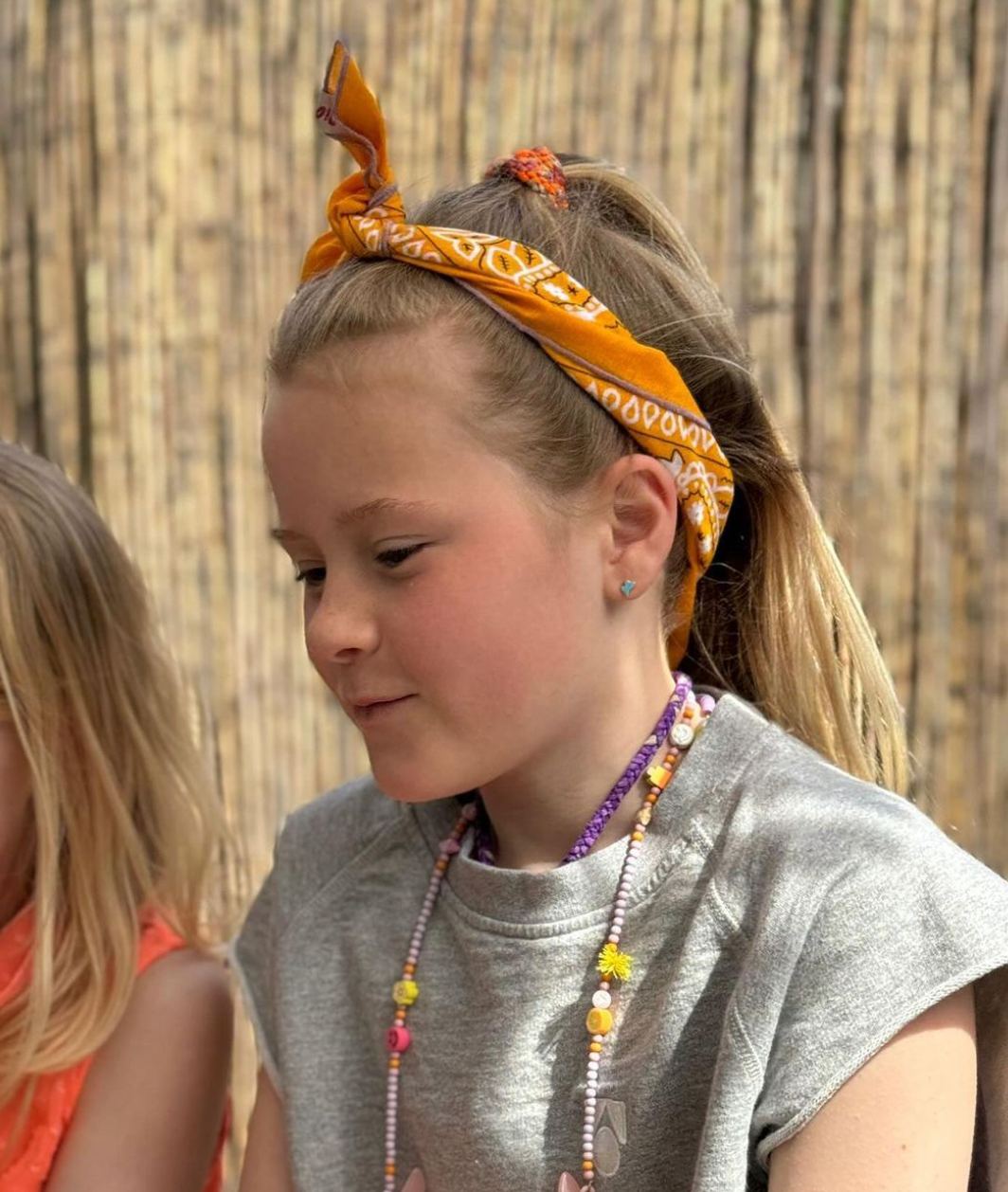 sjaaltje bandana geel