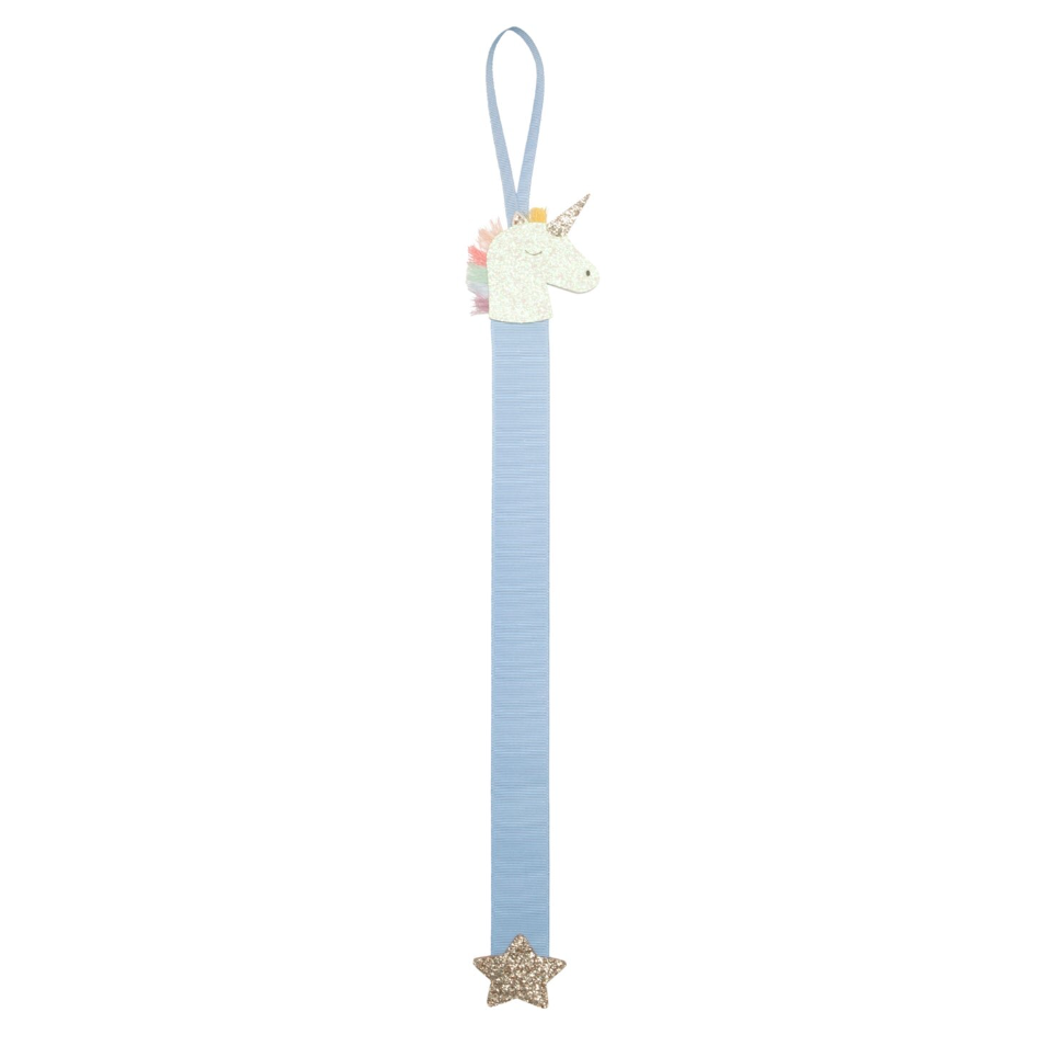 rainbow unicorn clip hanger