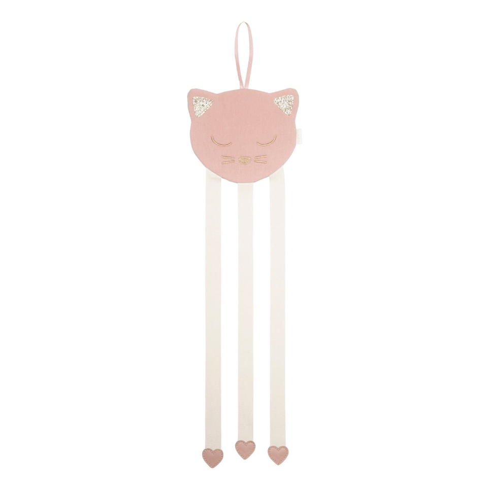 clara cat 3 ribbon clip hanger