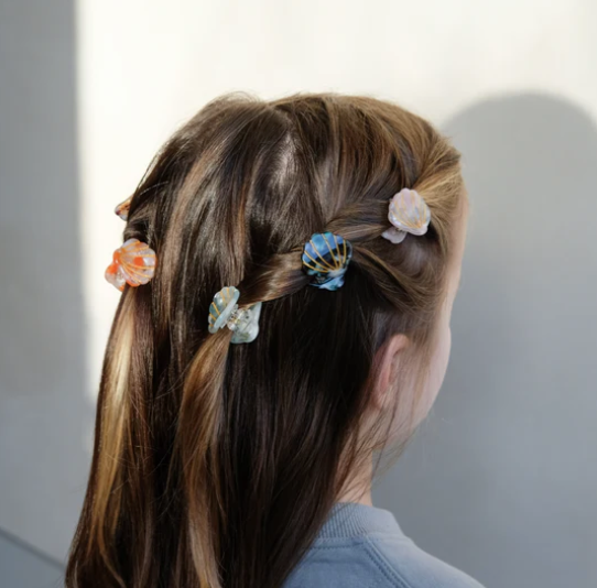 mini shell claw clips