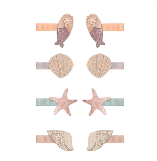 mermaid mini clips