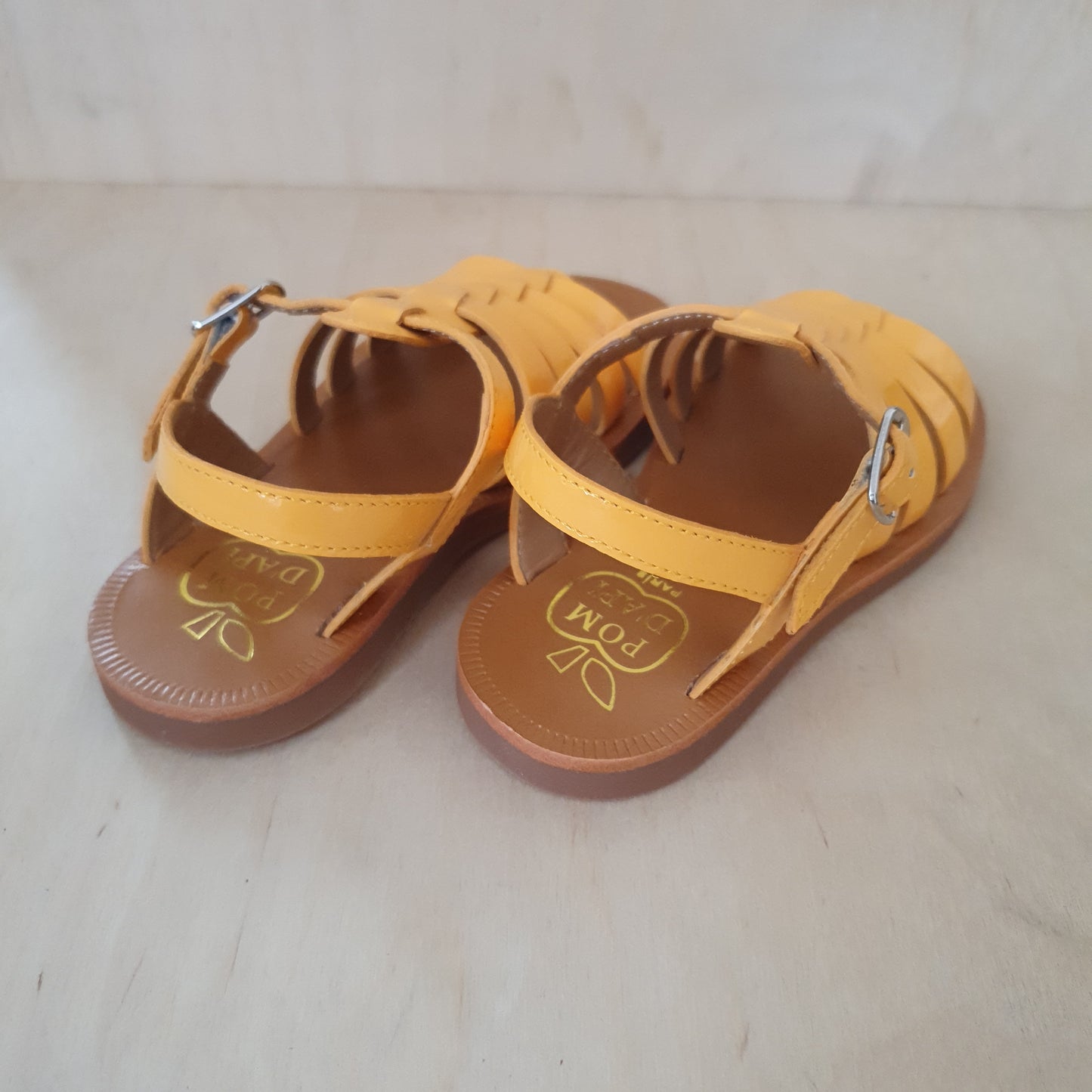 sandaal plagette strap - vernis mango