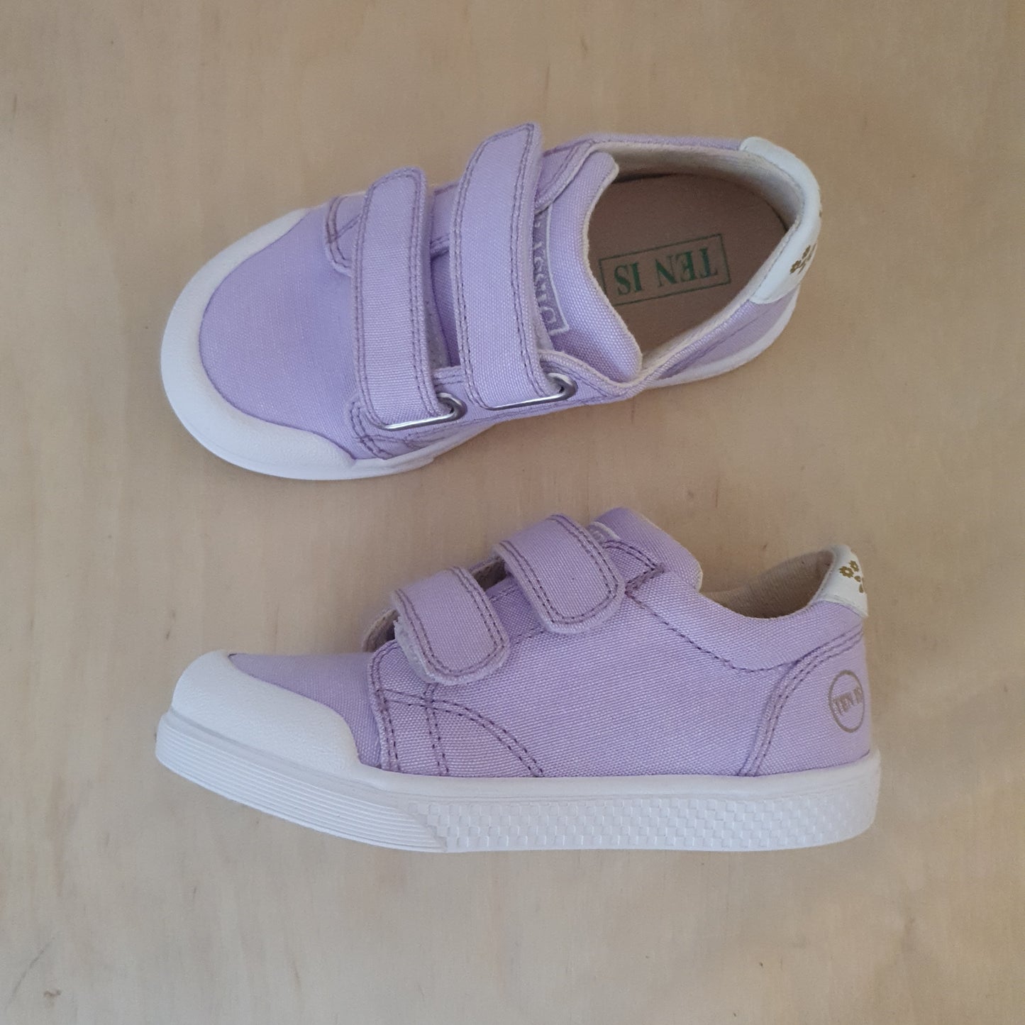 10IS - sneaker canvas velcro - orchid