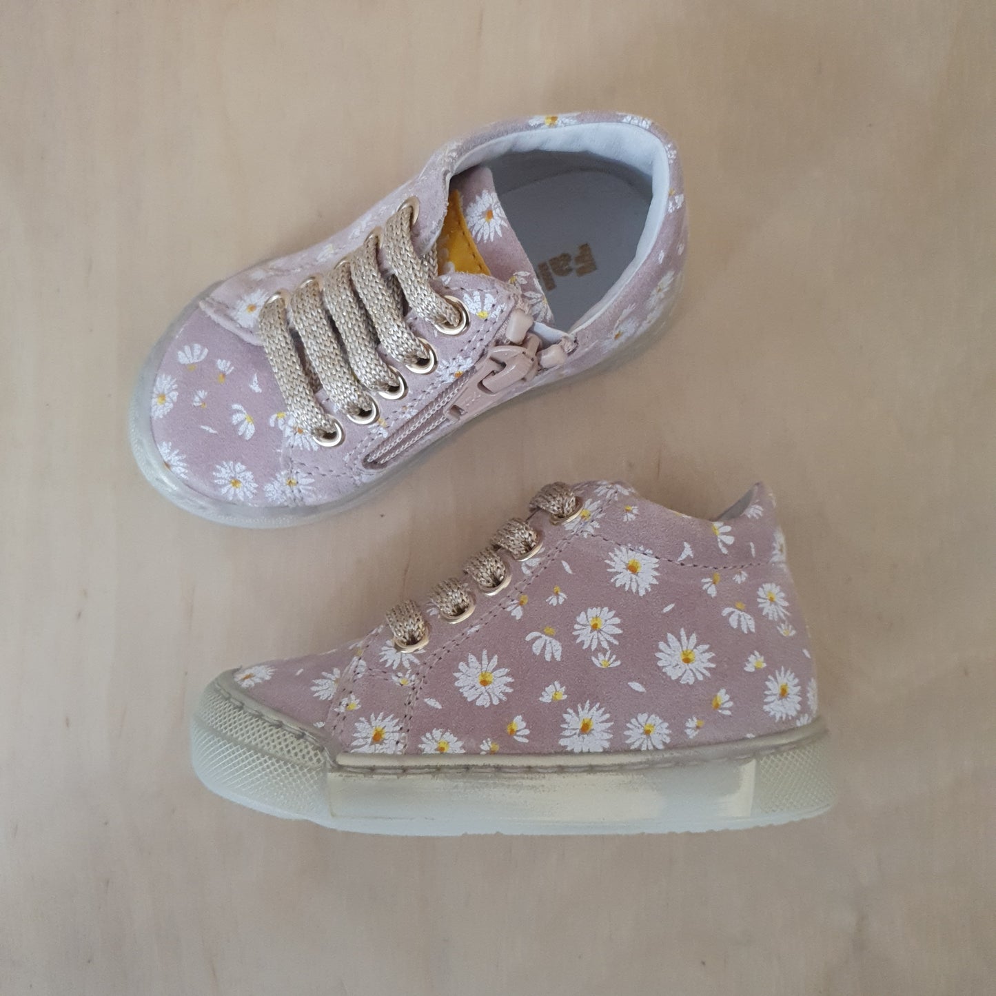 stapsneaker snopes - daisies cipria milk