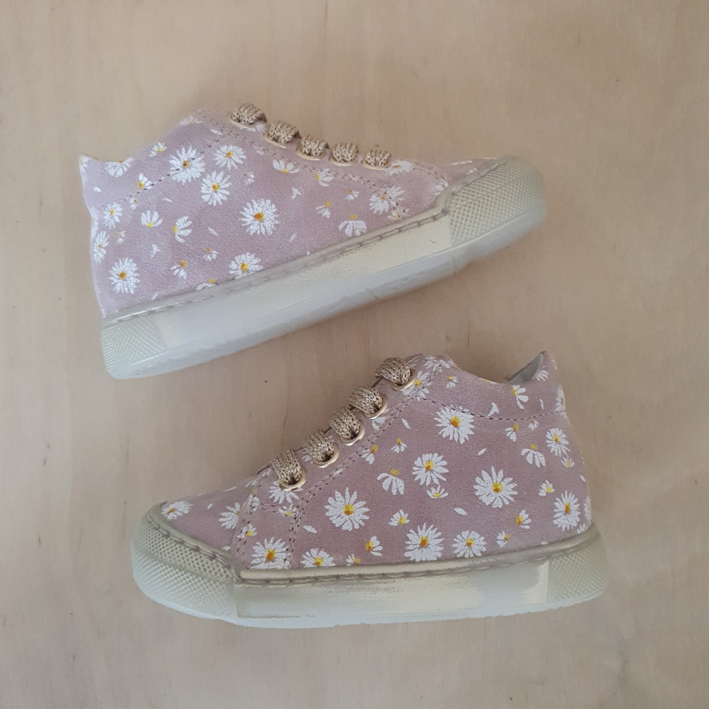stapsneaker snopes - daisies cipria milk