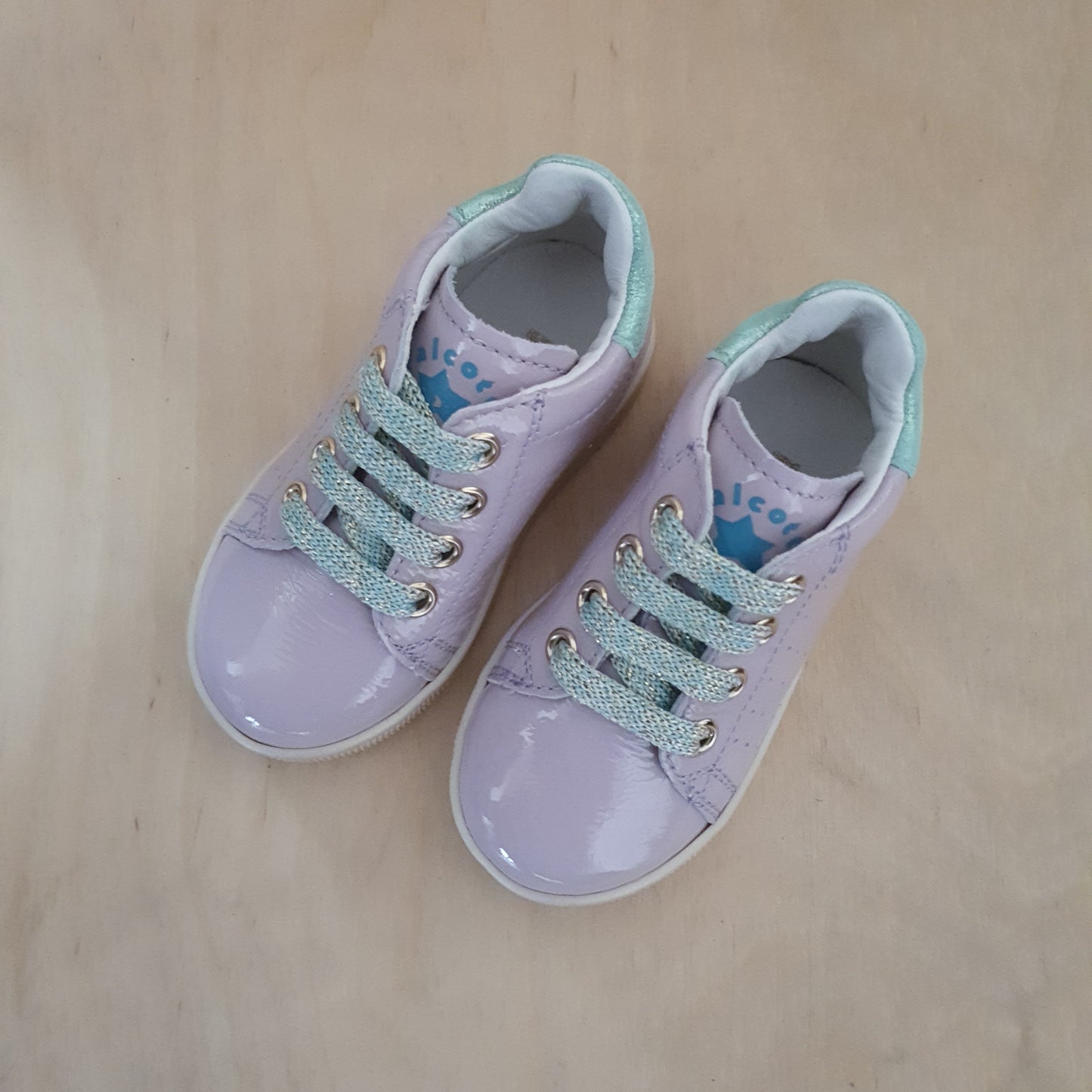 FALCOTTO - stapsneaker adam - naplak lilac caribi