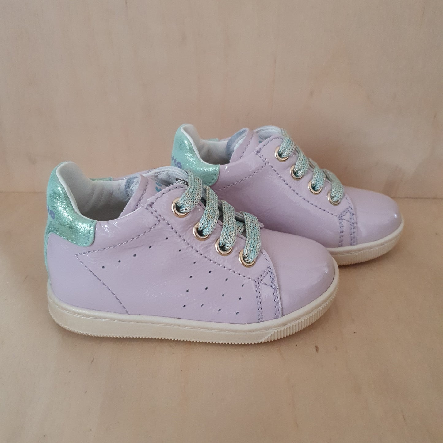 FALCOTTO - stapsneaker adam - naplak lilac caribi