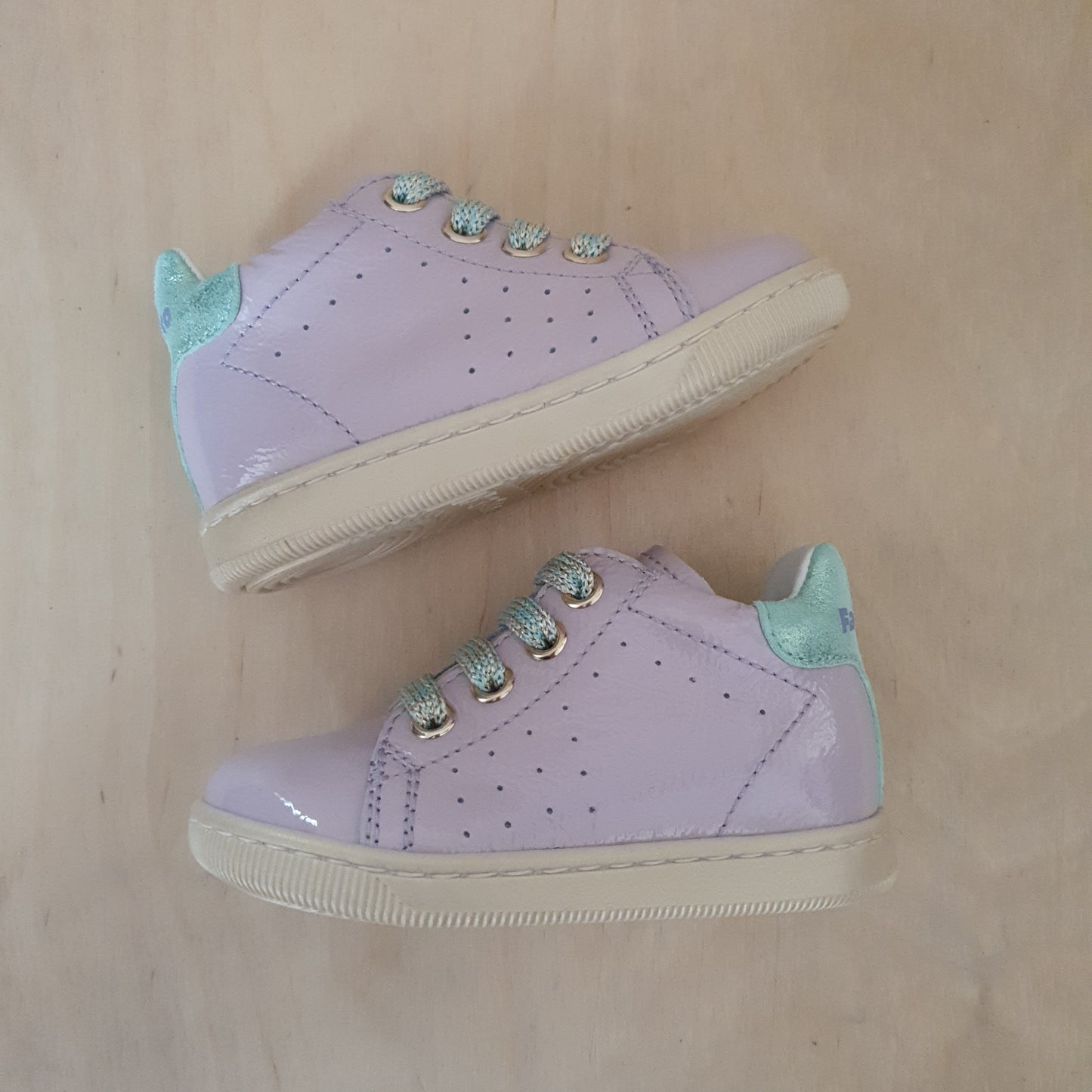 FALCOTTO - stapsneaker adam - naplak lilac caribi
