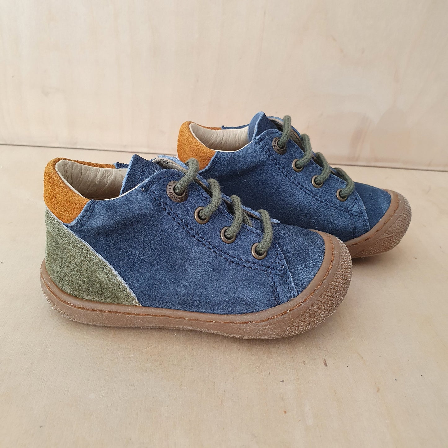 NATURINO - préstapper cocoon - romy navy/militare/zucca