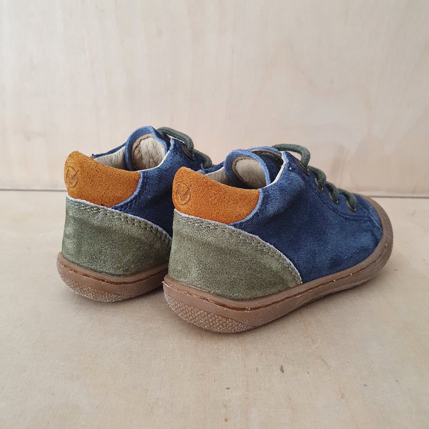 NATURINO - préstapper cocoon - romy navy/militare/zucca