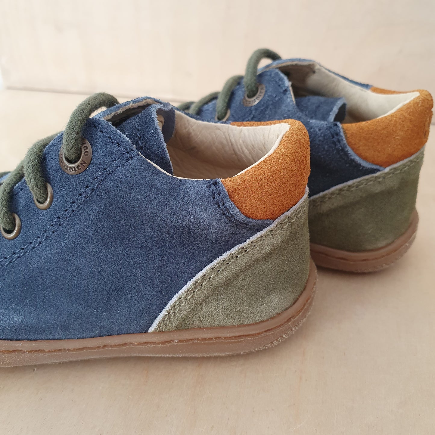 NATURINO - préstapper cocoon - romy navy/militare/zucca