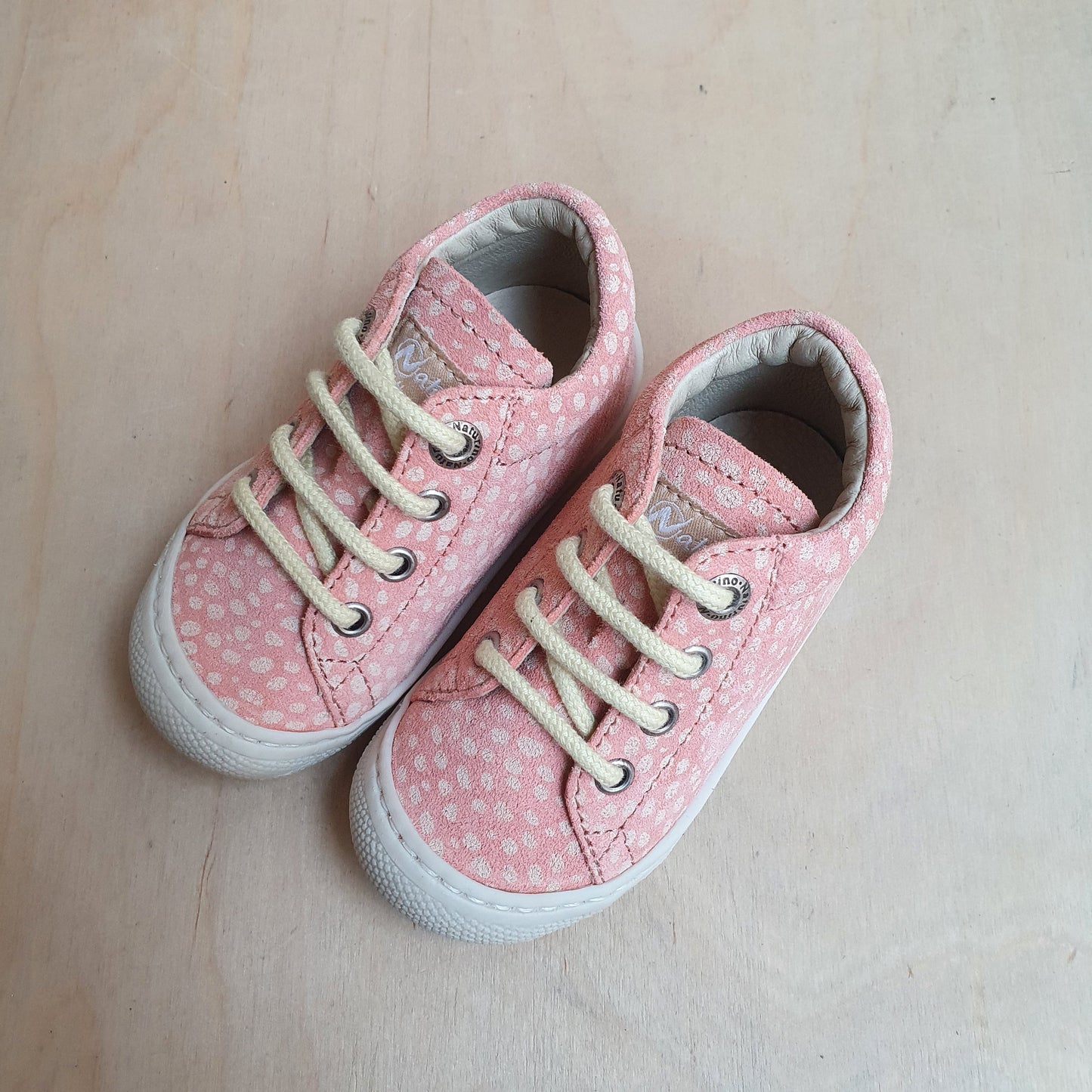 NATURINO - cocoon - suede pony salmon