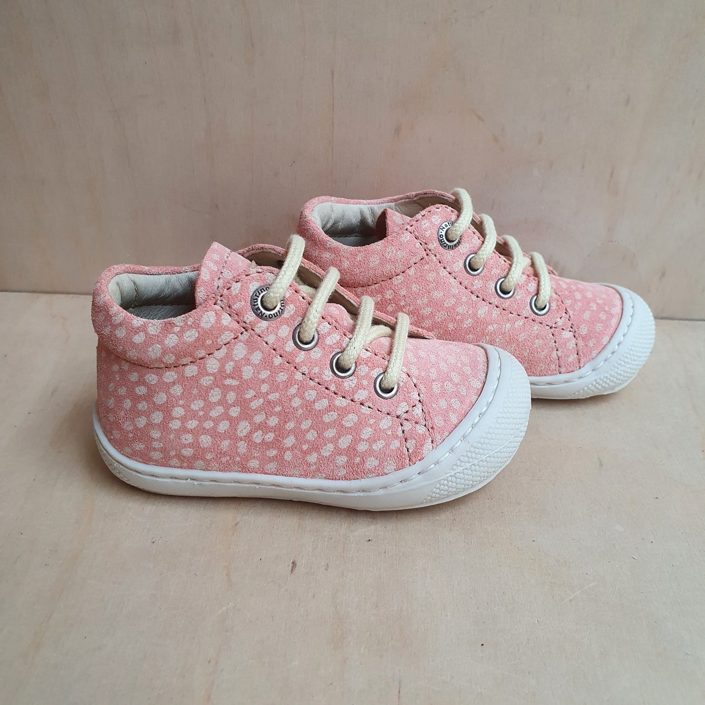 NATURINO - cocoon - suede pony salmon