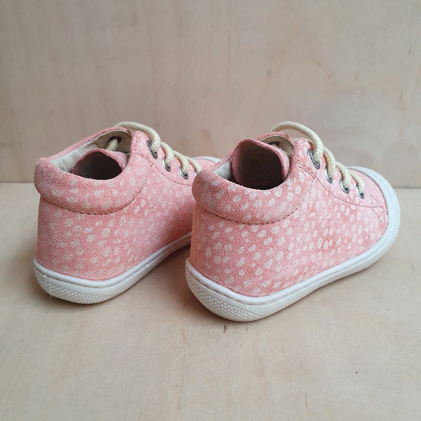 NATURINO - cocoon - suede pony salmon