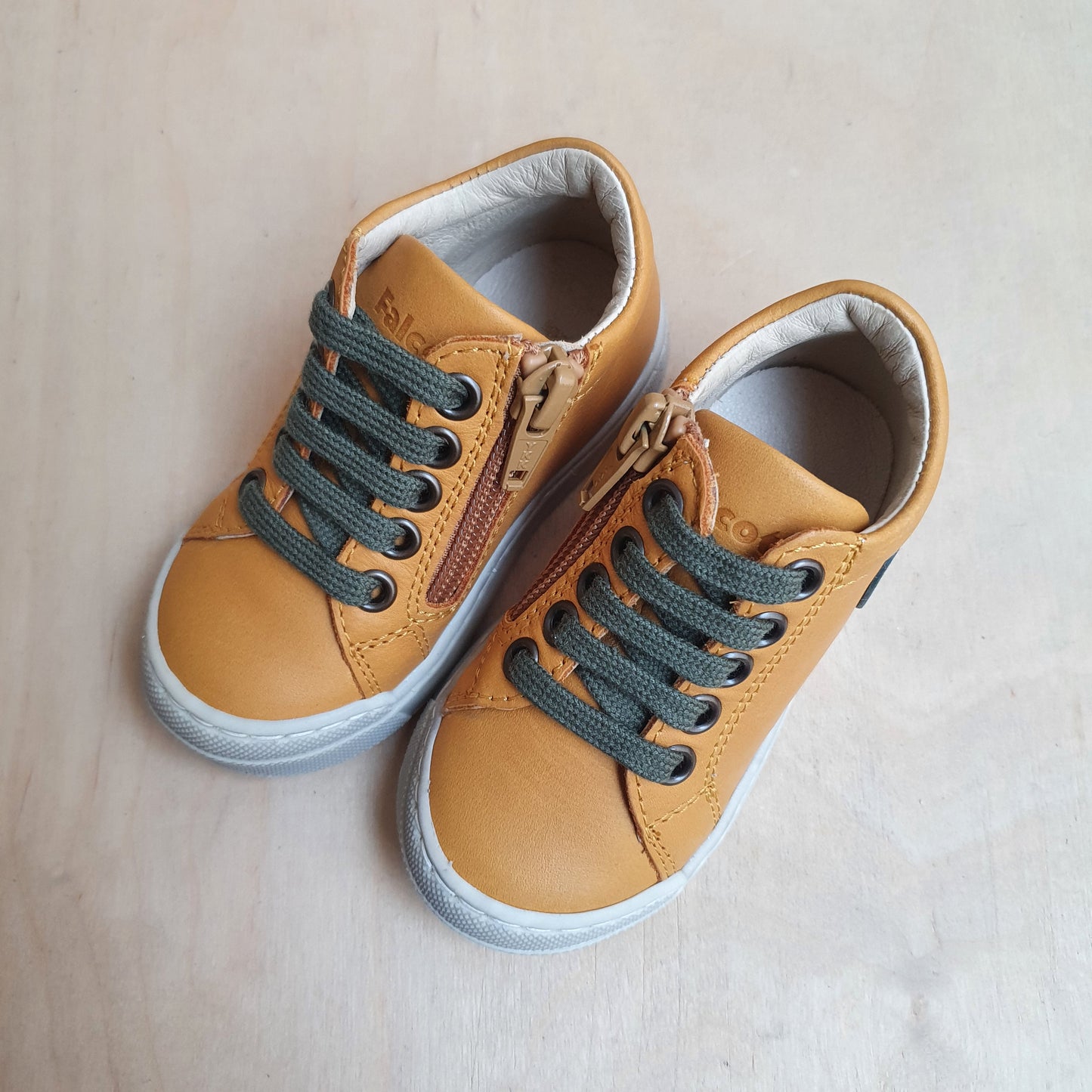 FALCOTTO - stapsneaker alstro - zucca militare