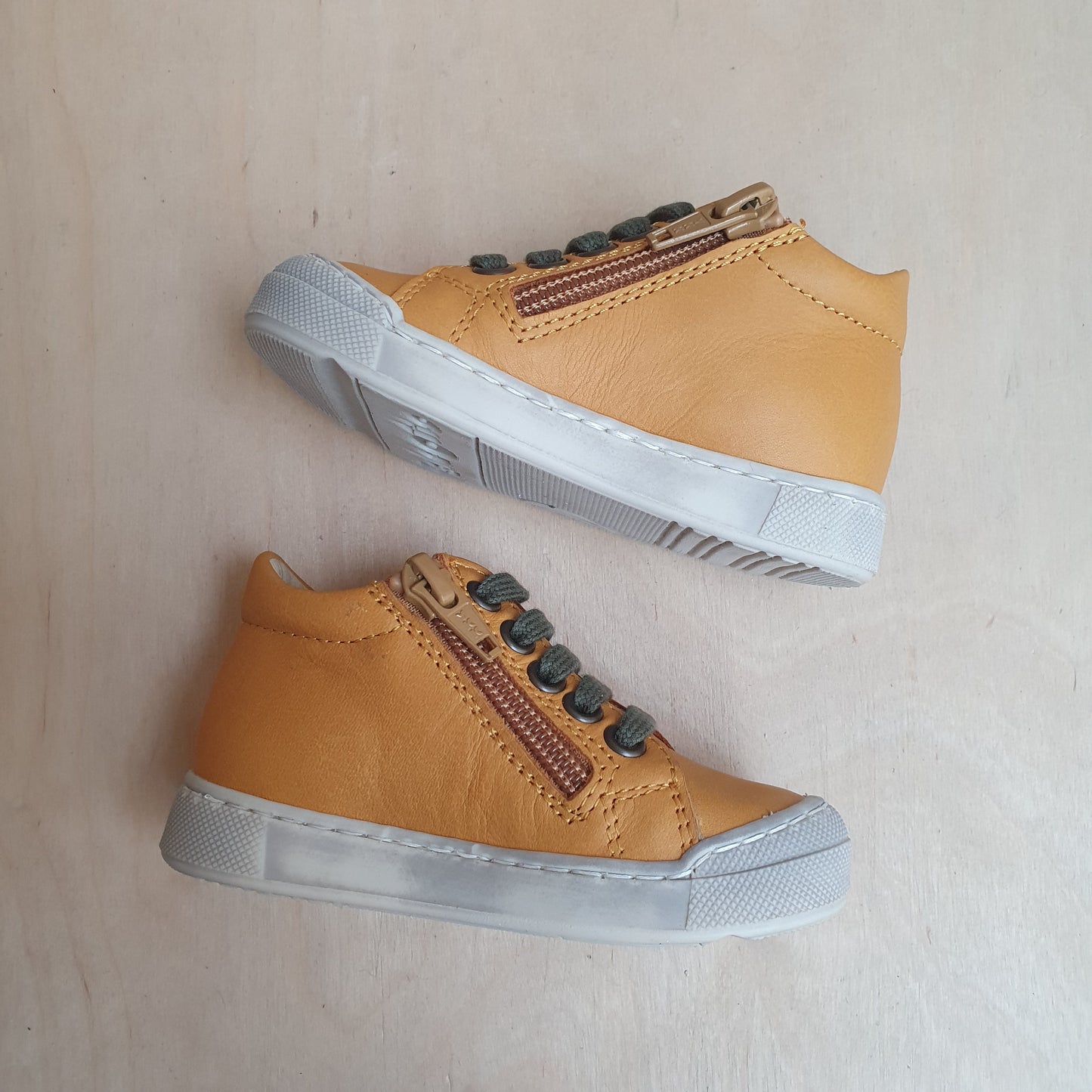 FALCOTTO - stapsneaker alstro - zucca militare