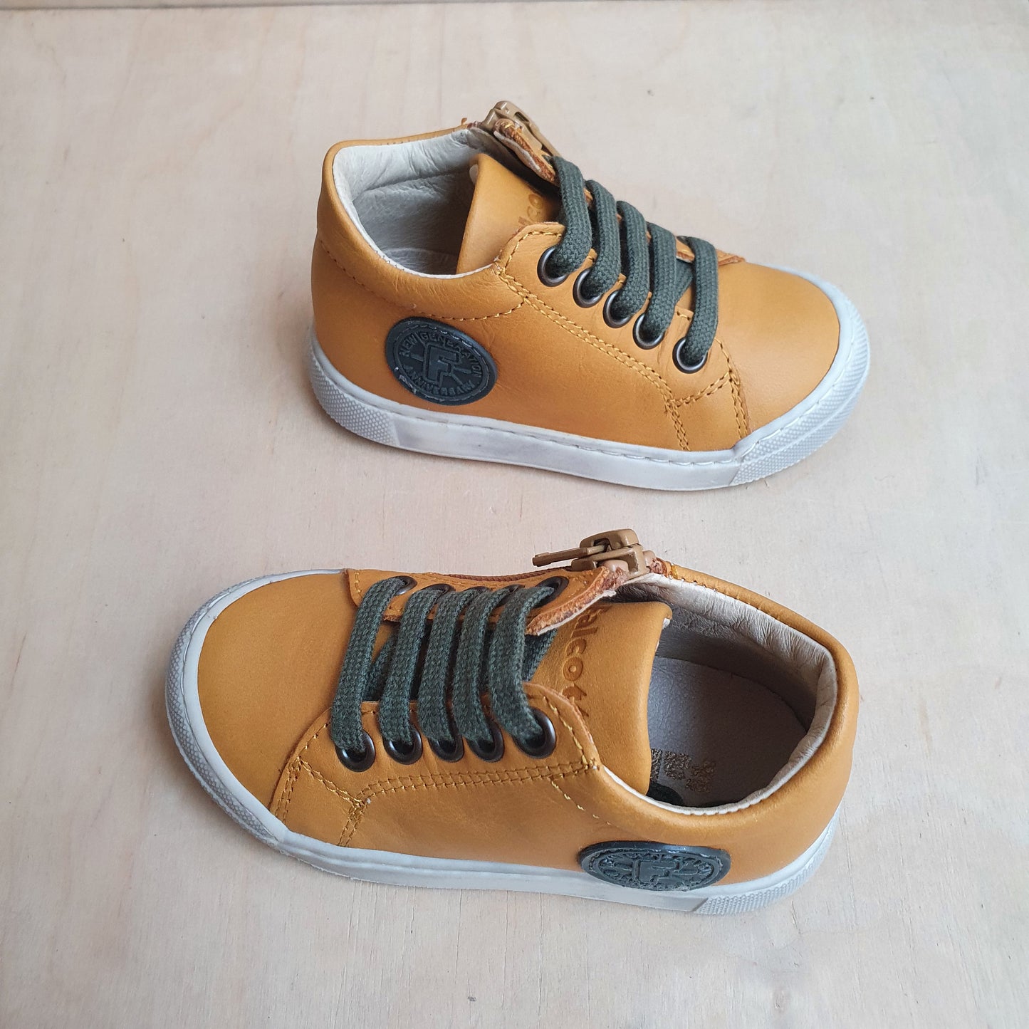 FALCOTTO - stapsneaker alstro - zucca militare