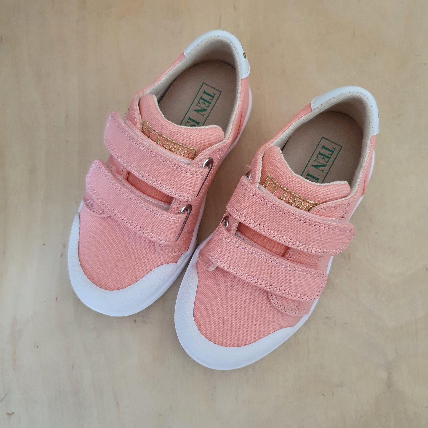 10IS - sneaker canvas velcro - rose pearl