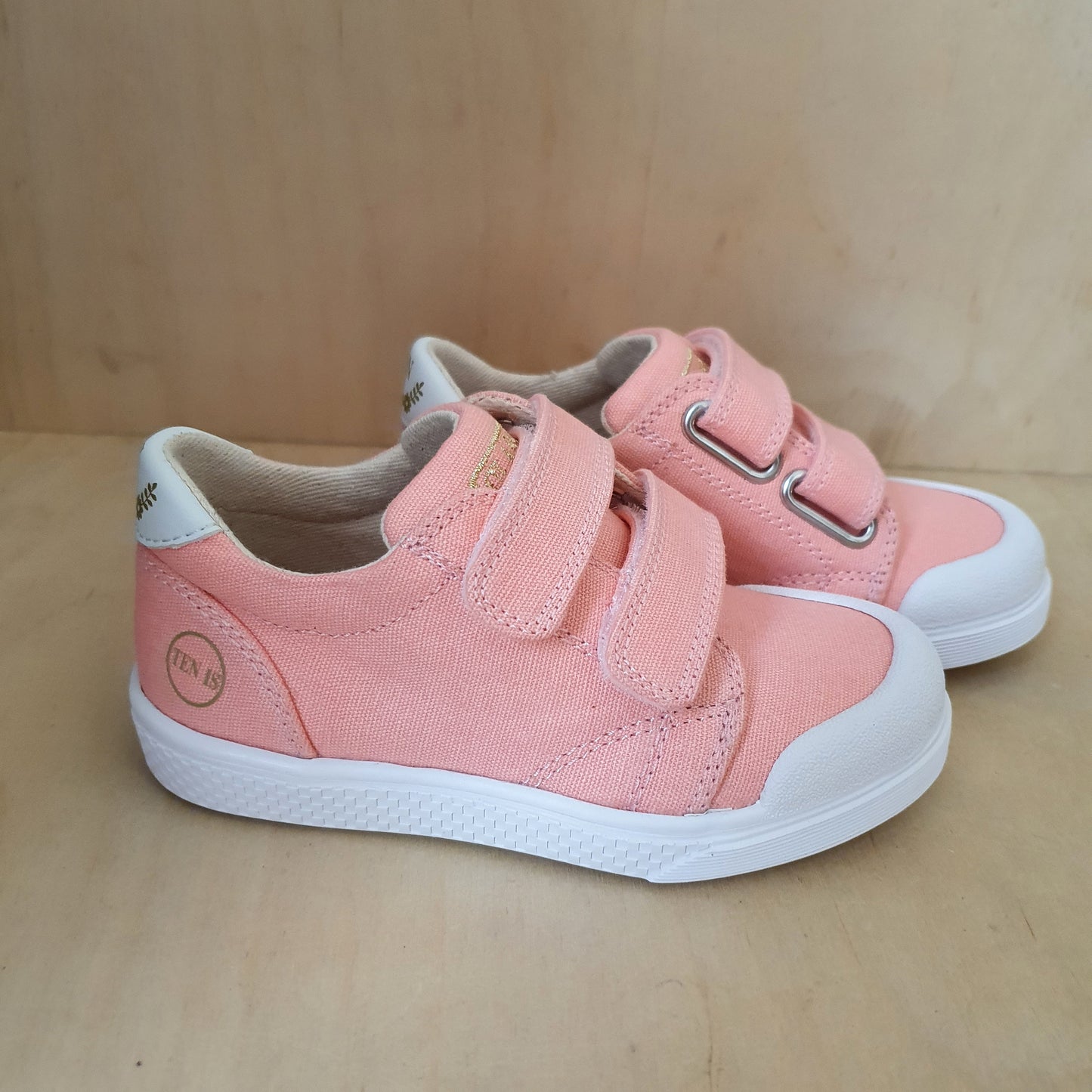 10IS - sneaker canvas velcro - rose pearl