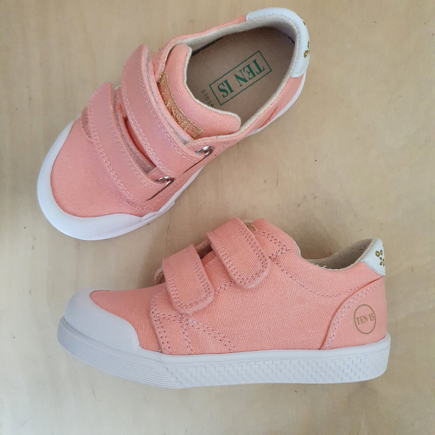 10IS - sneaker canvas velcro - rose pearl