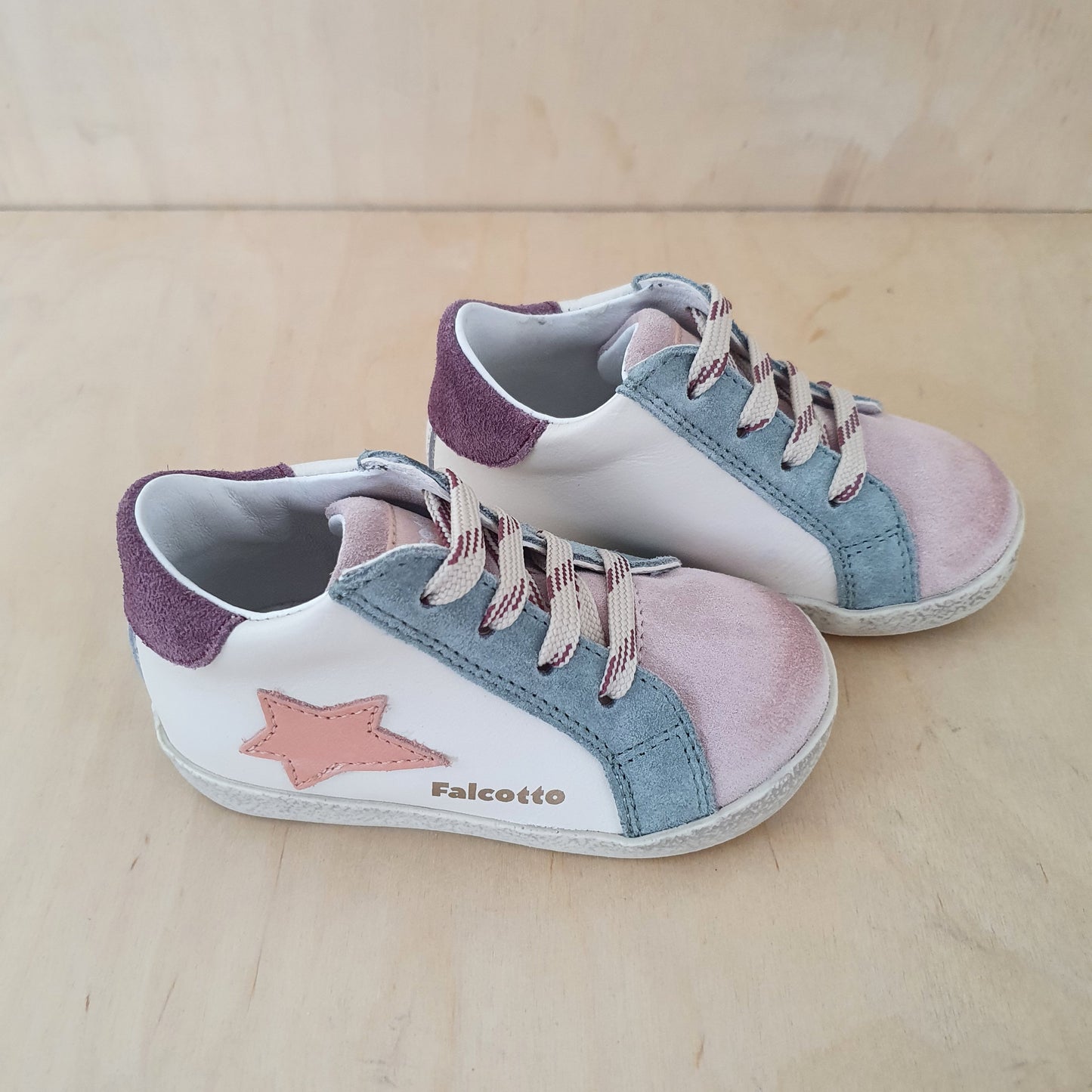 FALCOTTO - stapsneaker alnoite - cipria milk magnolia