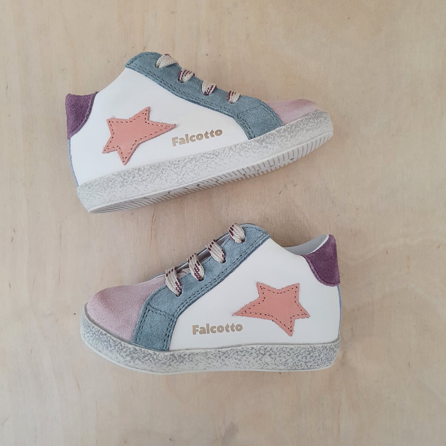 FALCOTTO - stapsneaker alnoite - cipria milk magnolia