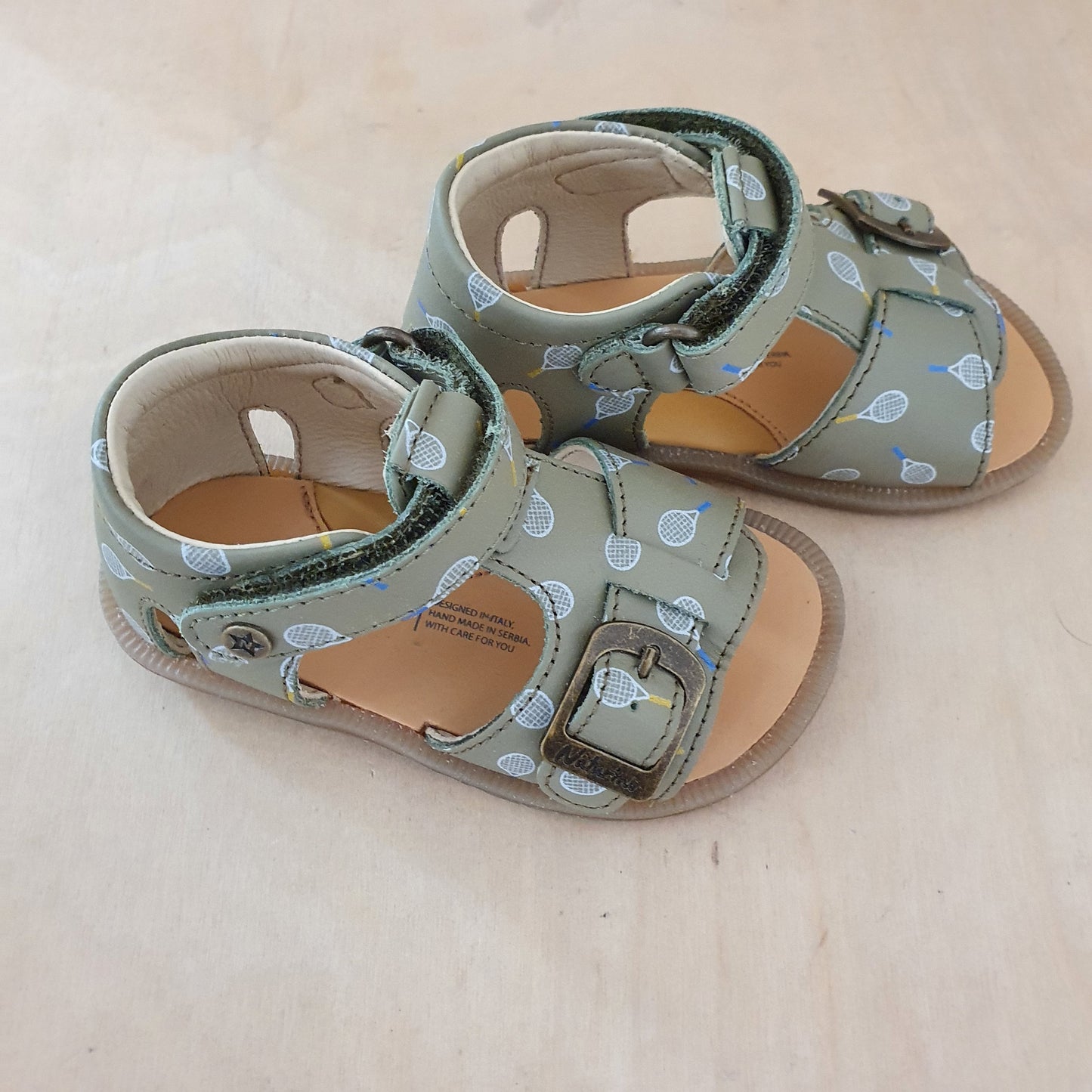 NATURINO - stapsandaal quarzo - tennis stone