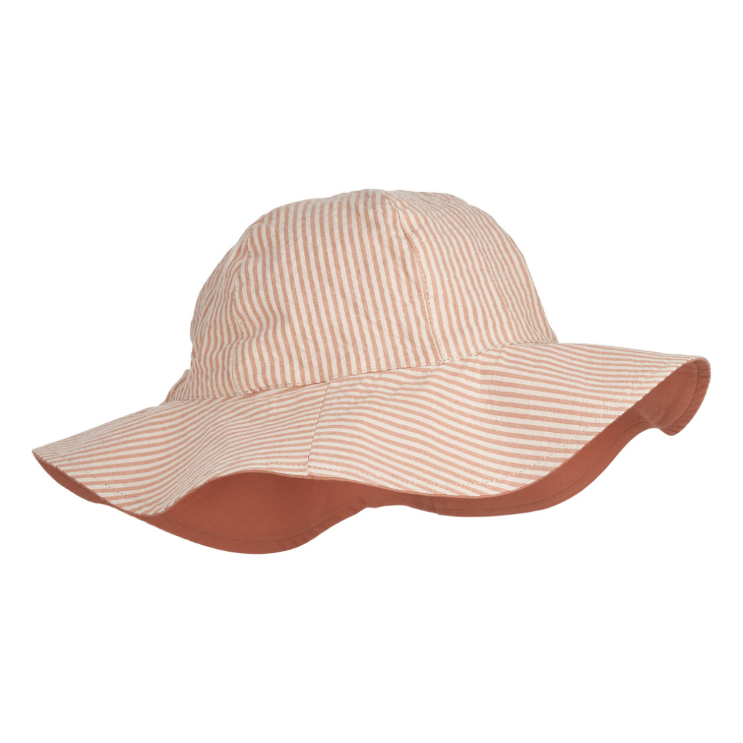 LIEWOOD - Amelia Sun Hat Stripe Tuscany Rose/Sandy