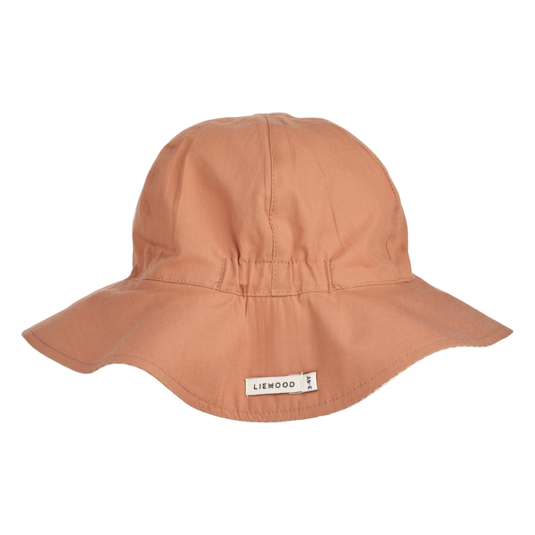 LIEWOOD - Amelia Sun Hat Stripe Tuscany Rose/Sandy