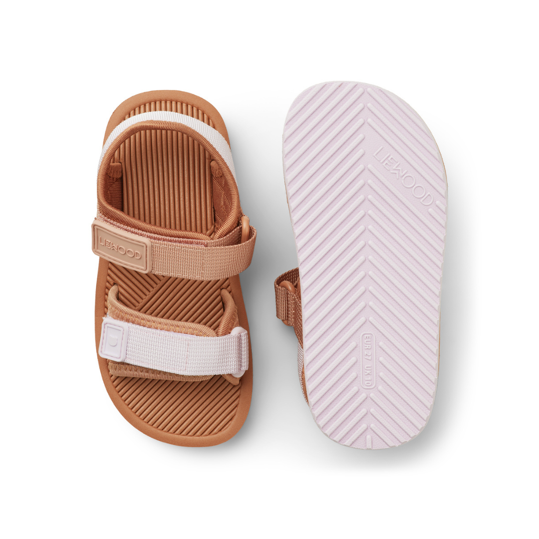 monty sandals - tuscany rose