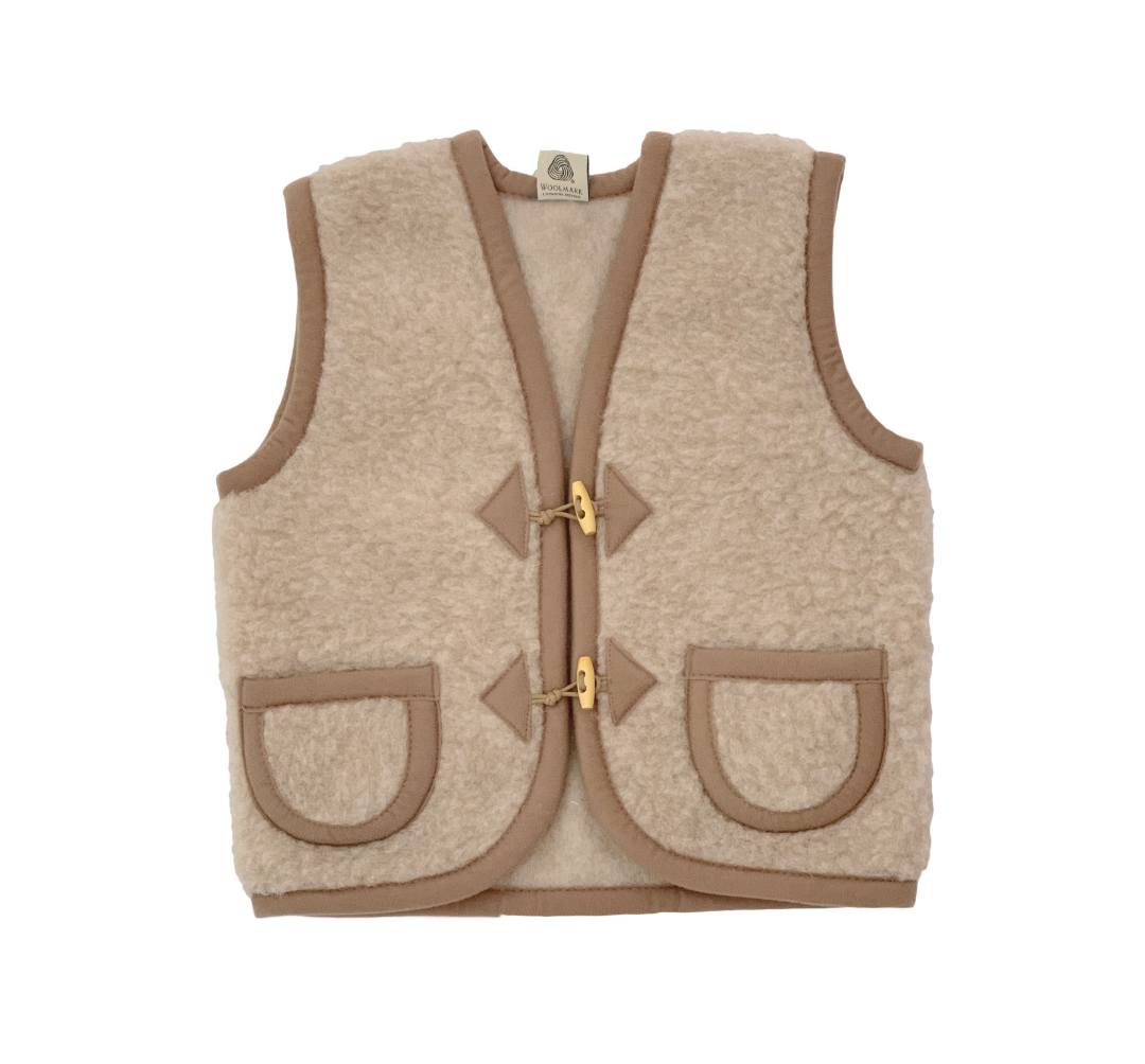 ALWERO - kids bodywarmer alpen junior - beige