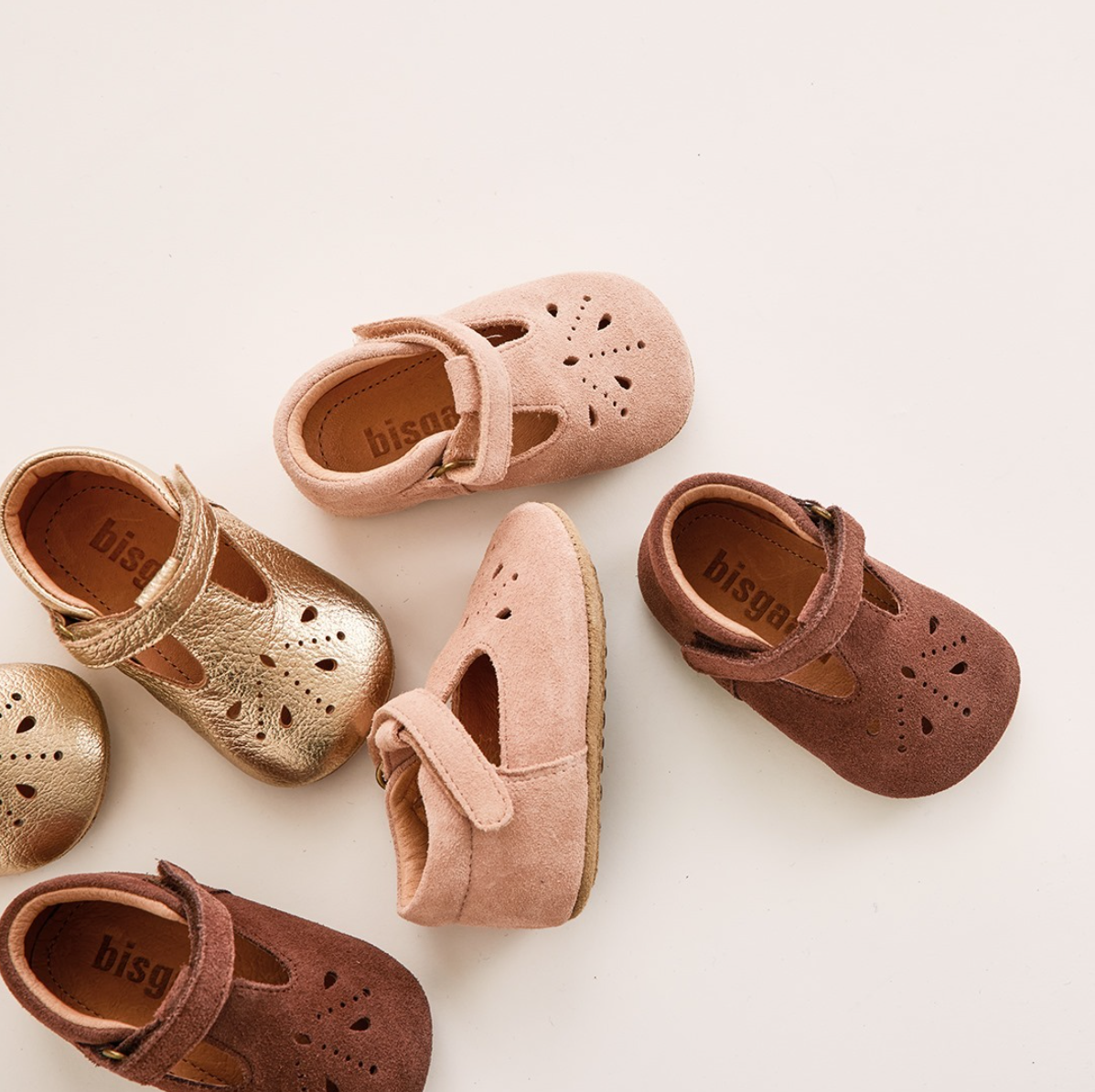 pantoffel - bloom gold