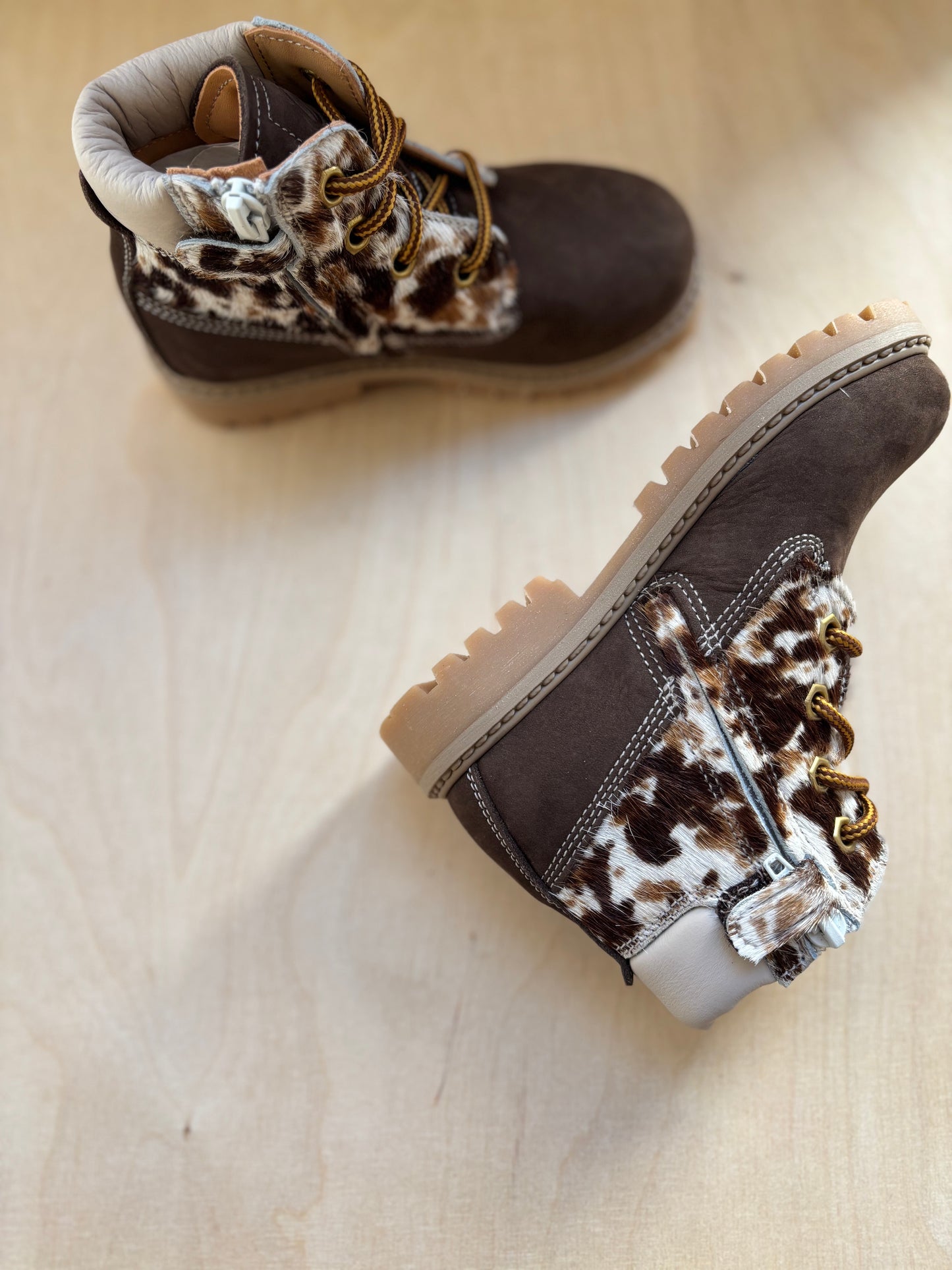 Ocra veter bottine cow