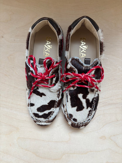 Bootschoen cow