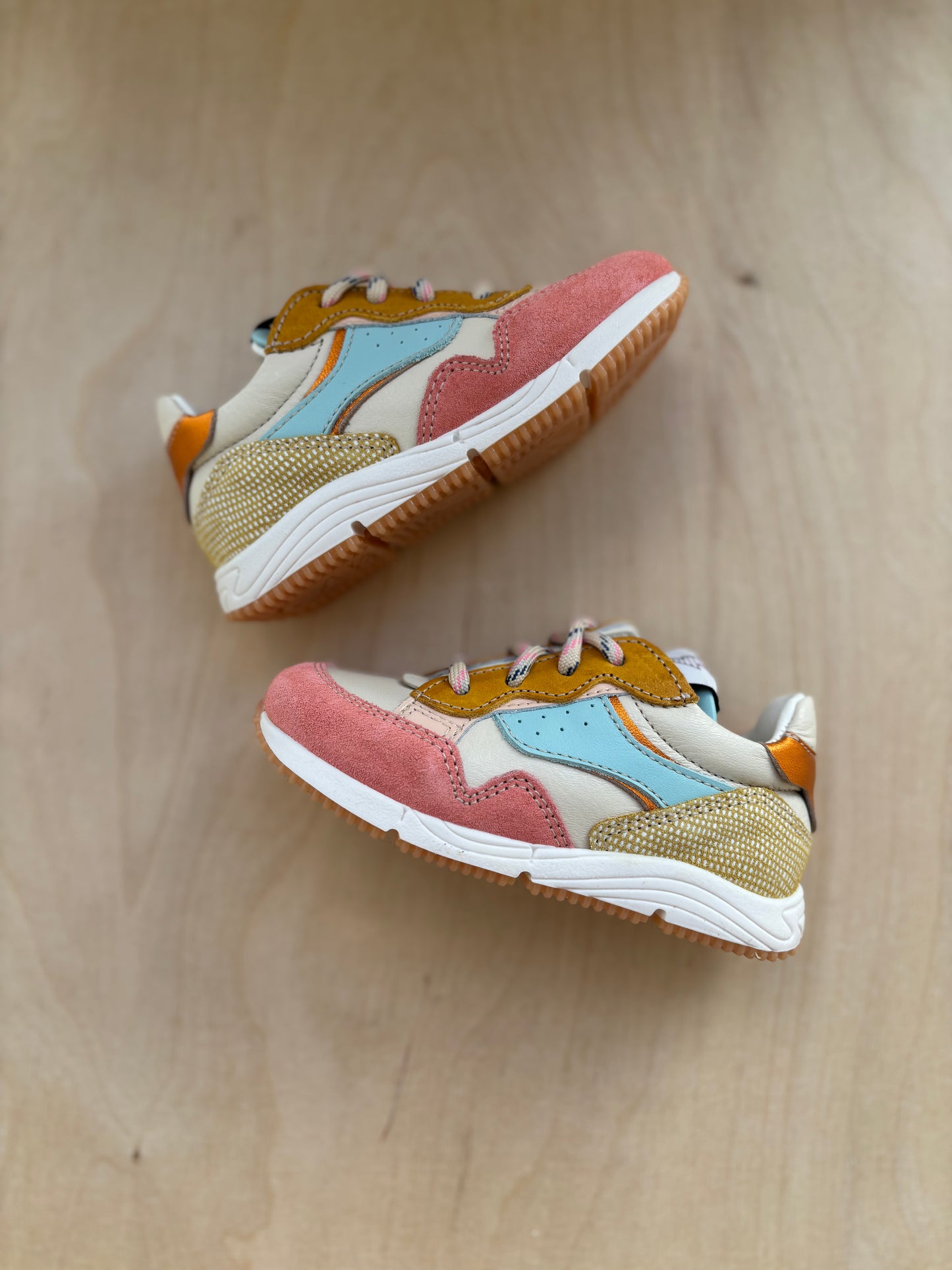 Ocra runner roos blauw