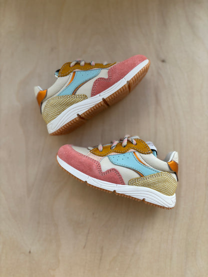 Ocra runner roos blauw