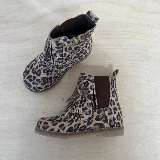 boot franjes - leopard