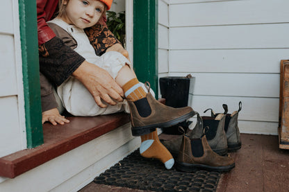 #2497 suede brown - kids