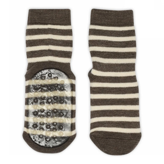 MP Denmark elis socks anti-slip brown melange